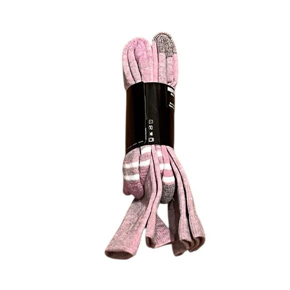 Harley-Davidson Heathered Pink All Weather Socks, 2 Pairs, Size M - Picture 2 of 6